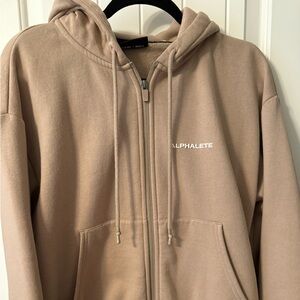 Alphalete Classic Zip up hoodie size XS